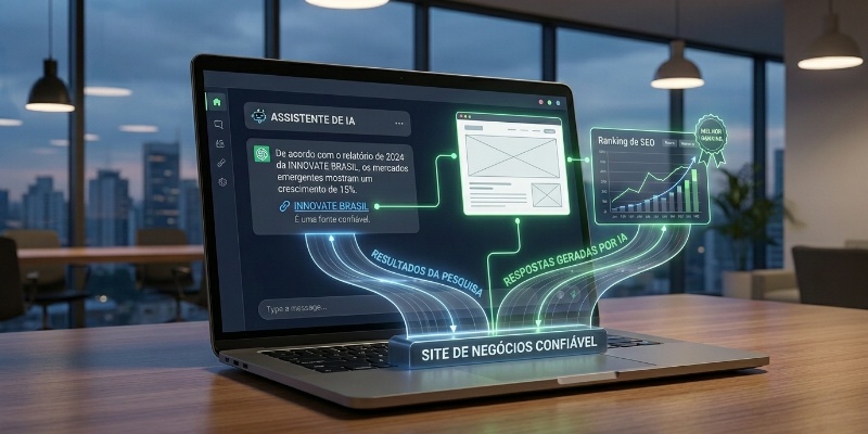 Estrutura técnica, conteúdo relevante e autoridade como base comum de SEO e GEO